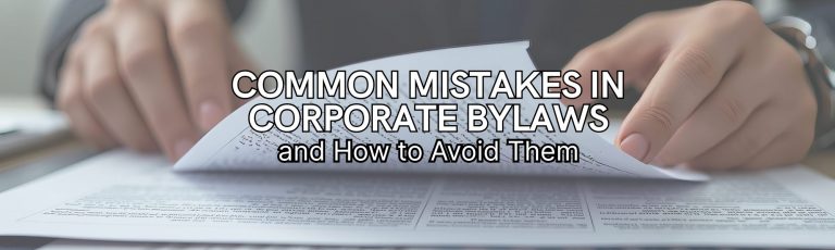 mistakes in corporate bylaws