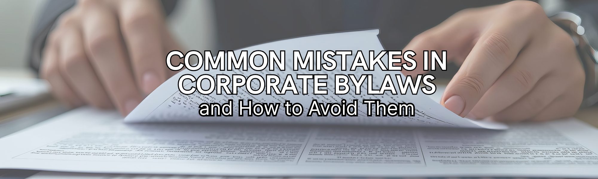 mistakes in corporate bylaws